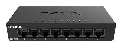 D-Link Switch Unmanaged DGS-108GL/E