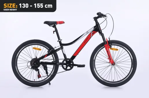 Dečiji bicikl Xplorer VELTRION Black-Red 24"