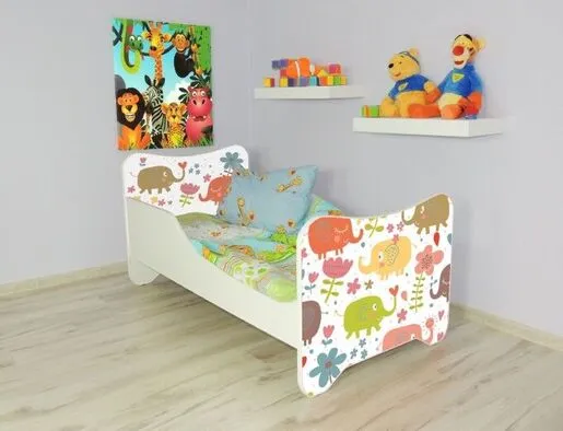 Dečiji krevet 140x70 cm HAPPY KITTY SMALL ELEPHANT  7537