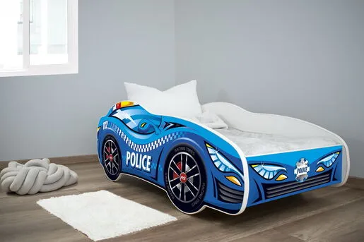Dečiji krevet 140x70cm(trkački auto) POLICE 7428