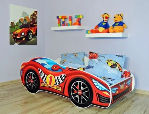 Dečiji krevet 140x70(trkački auto)  TOP CAR 7552