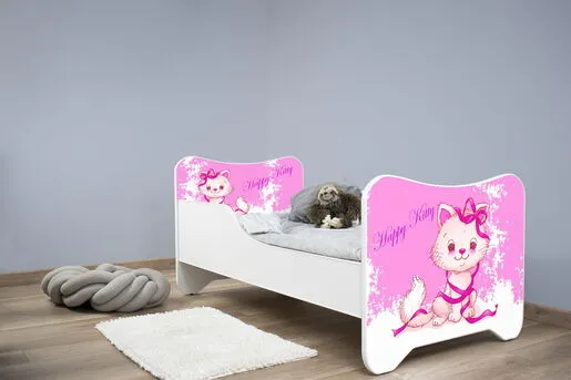 Dečiji krevet 160x80 HAPPY KITTY - HAPPY KITTY 7514