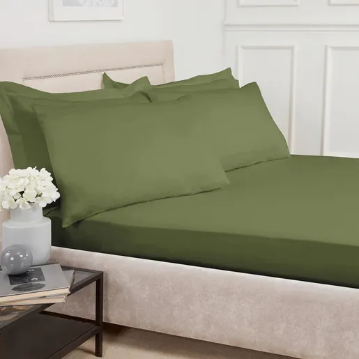 Dekordom Čaršav atria 140x200 dark green