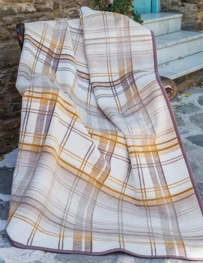 Dekordom Ćebe eco blanket 150x200 - 23112a - yellow cream