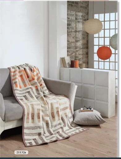 Dekordom Ćebe eco blanket 200x230 - 21132c - beige orange