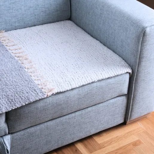 Dekordom Fleker 70x150 - grey/white