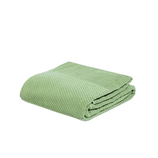 Dekordom Frotir prekrivač zig zag grande 145x200 - mint