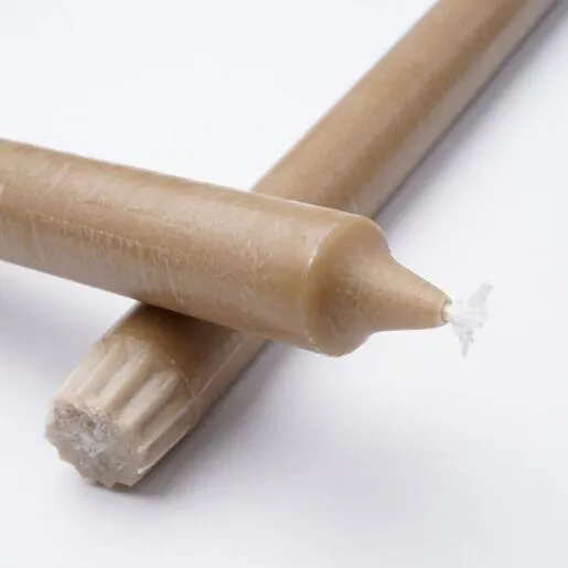 Dekordom Ng dekoracija - candle 1pcs 25cm 1122877 - beige - edl