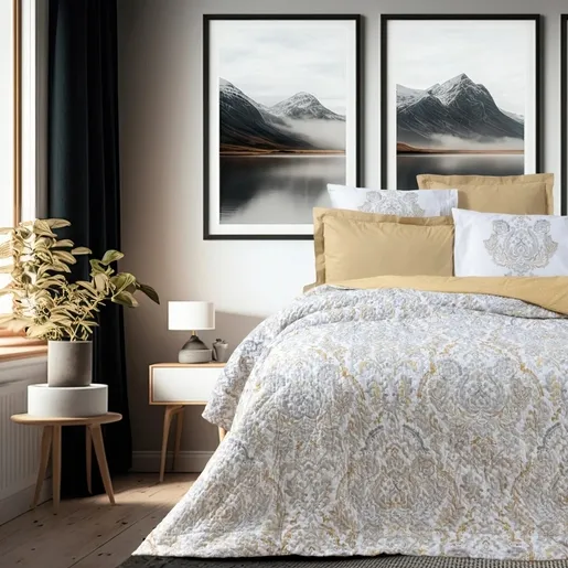 Dekordom Posteljina cb ranforce double - bohem - najva