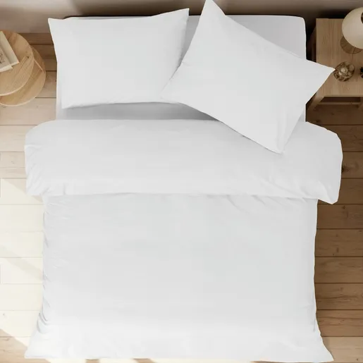 Dekordom Posteljina cb simple set bicolor single - white