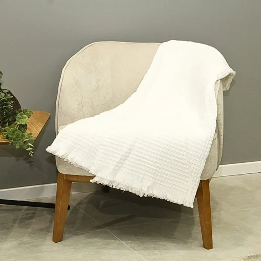 Dekordom Prekrivač soft vafel 220x240 - white