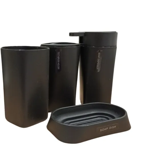 Dekordom Set za kupatilo basic 1/4 - black - n11