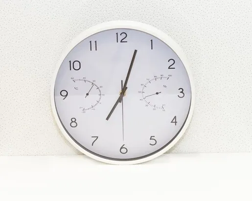 Dekordom Zidni sat 1625-2 - white - n41