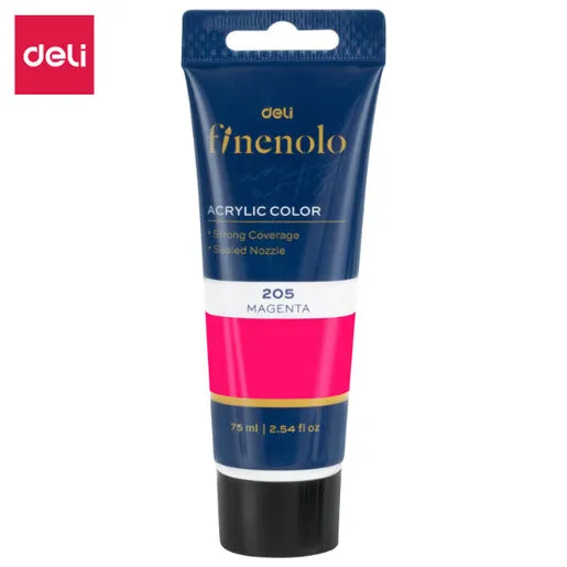 DELI AKRILNA BOJA  U TUBI PINK 75ml EC75-PK
