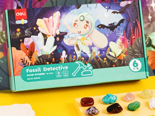 DELI DEČIJA IGRAČKA  - KREATIVNI SET ZA ISKOPAVANJE DIJAMANT 74357