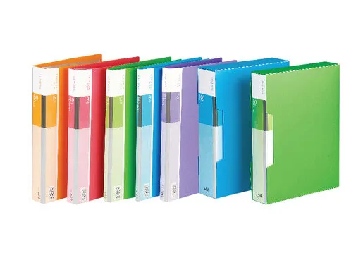 DELI FASCIKLA  DISPLAY - CLEAR BOOK NEON 40 lis. E5034