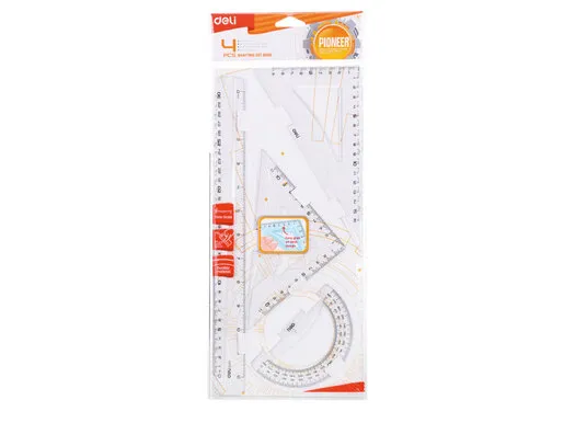 DELI GEOMETRIJSKI SET  1/4 30cm EG00512