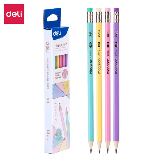 DELI GRAFITNE OLOVKE  MACAROON 1/12 HB EC025-HB