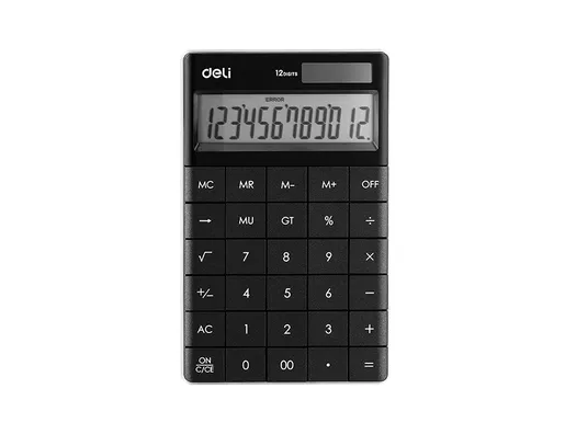DELI KALKULATOR  STONI CRNI E1589P