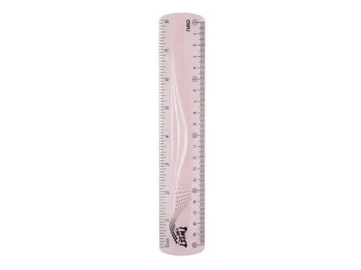 DELI LENJIR  20CM FLEKSIBILNI TWIST EH20