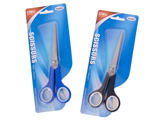 DELI MAKAZE  17,5cm U BLISTERU E6003