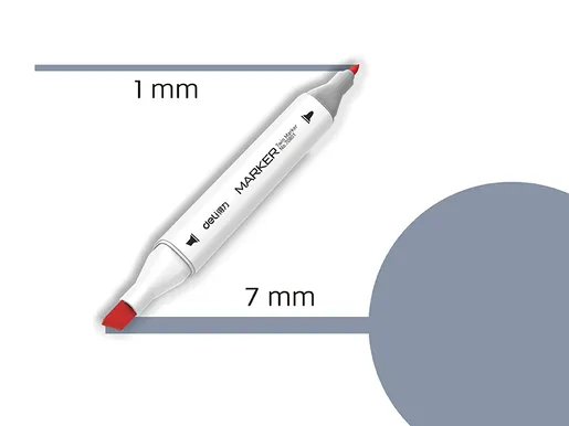 DELI MARKER SKETCH  CG5 SIVA 70801A-CG5