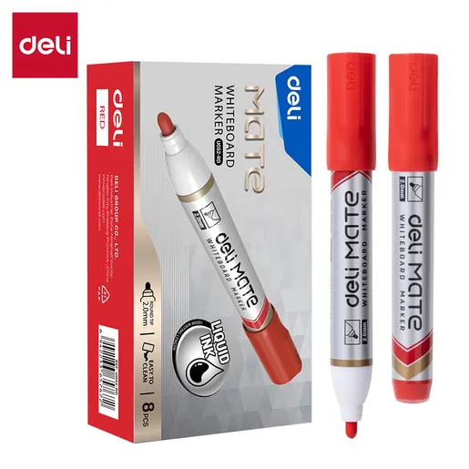 DELI MARKER  ZA BELU TABLU CRVENI EU052-RD