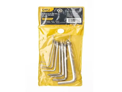 DELI Set imbus ključeva Ekonomik 1,5-6mm, 8kom EDL3080