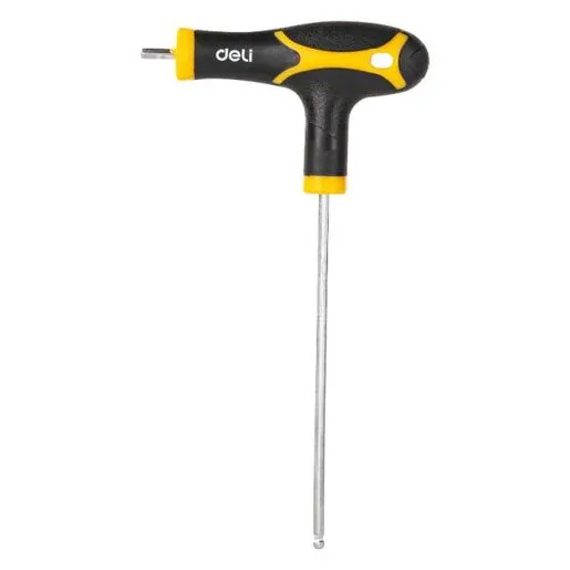 DELI Set imbus T-odvijača sa kuglicom 2-10mm, 8kom EDL233208