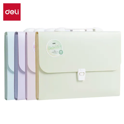 DELI TORBA  ZA DOKUMENTA MACARON A4 veličine sa 7 pregrada EF612