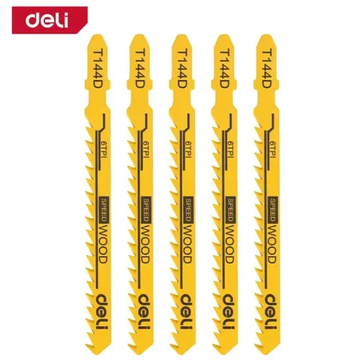 DELI Ubodna testera za drvo 5kom 74mm 6z Speed EDH-QJT006-E2