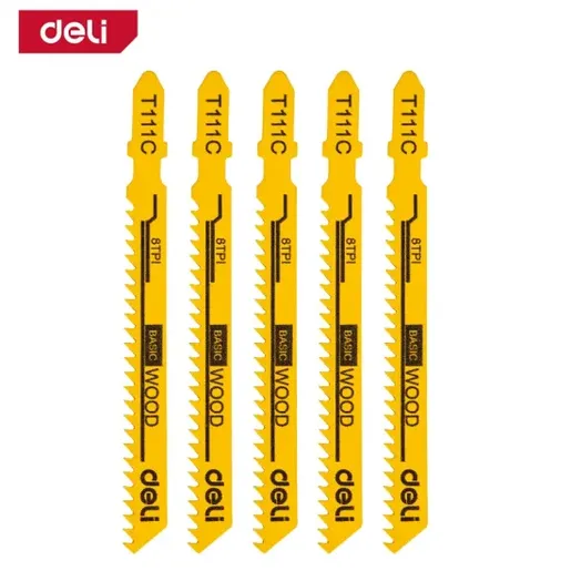 DELI Ubodna testera za drvo 5kom 74mm 8z Basic EDH-QJT008-E1
