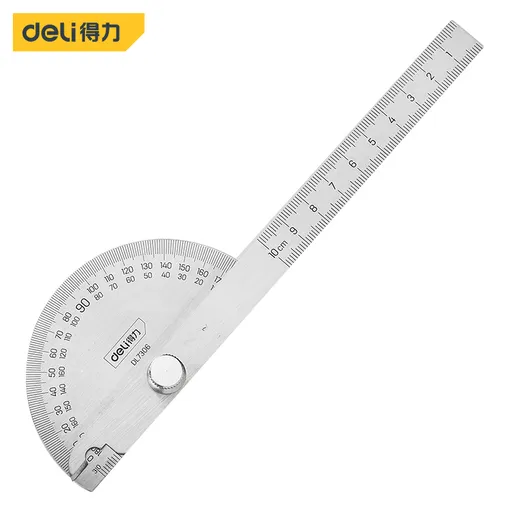 DELI Uglomer bravarski 0-180° 150mm DL7306