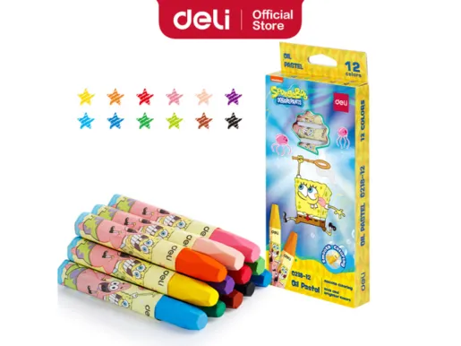 DELI ULJANI PASTELI  SUNĐER BOB 1/12 EC218-12