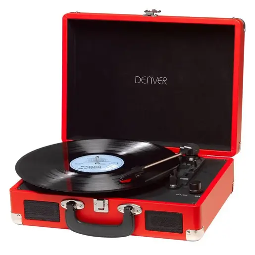 DENVER gramofon VPL-120 crvena