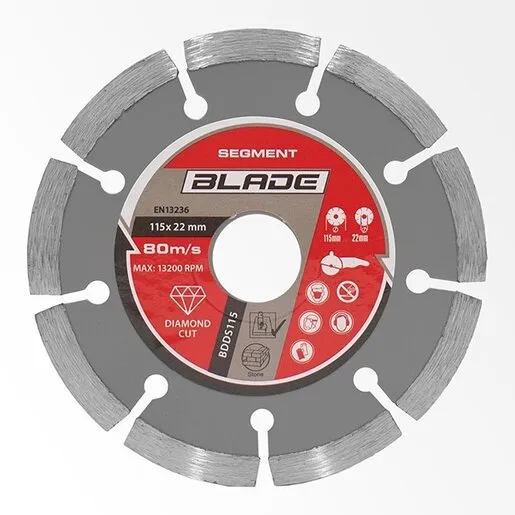 Dijamantski disk za sečenje (Segment) - BLADE BDDS125