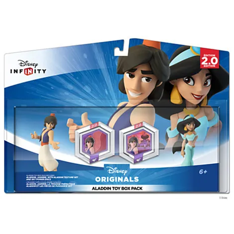 Disney Interactive IQAX000007 Infinity 2.0 ToyBox Set Aladdi