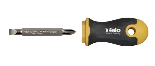 Držač bitova 1/4 felo ergonic stubby sa dvostranim nastavkom sl5,5/ph2 46926010