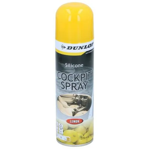 Dunlop kokpit sprej 225ml Limun