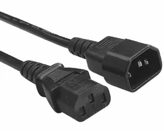 E-GREENKabl naponski C13 - C14 (UPS - PC) 3m
