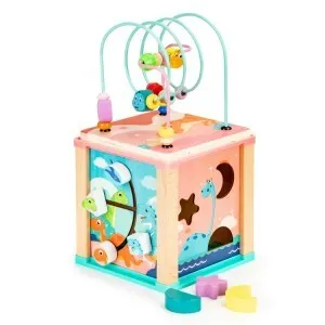 Eco toys Drvena edukativna kocka HM015471