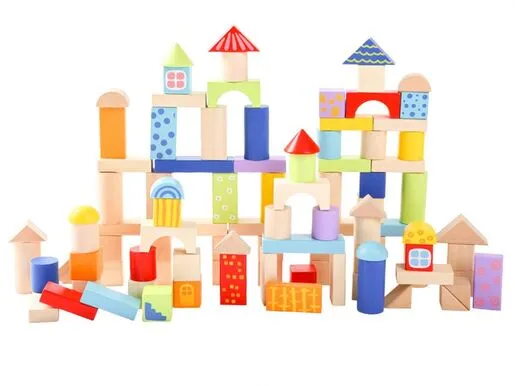 Eco toys Drvene kocke sa 100 kom 2007