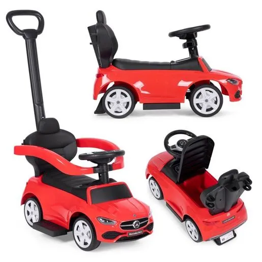 Eco toys Guralica mercedes c class sa interaktivnim volanom i ručkom 668 RED