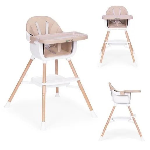 Eco Toys Hranilica za bebe 2u1 beige HC508 BEIGE