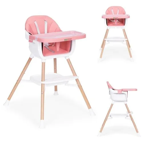 Eco Toys Hranilica za bebe 2u1 pink HC508 PINK