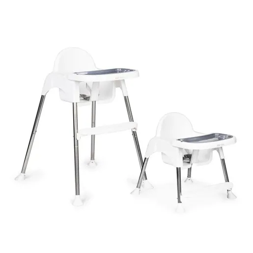 Eco Toys Hranilica za bebe 2U1 sa postoljem i pojasevima HC-135 WHITE