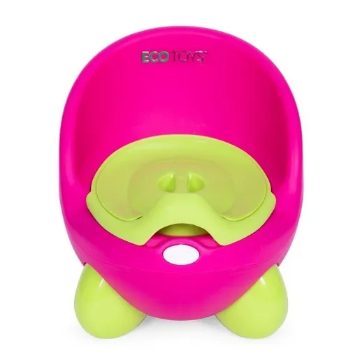 Eco Toys Noša za decu sa uklonivim umetkom i neklizajućim nogicama, roze - zelena, PP112 PINK/GR