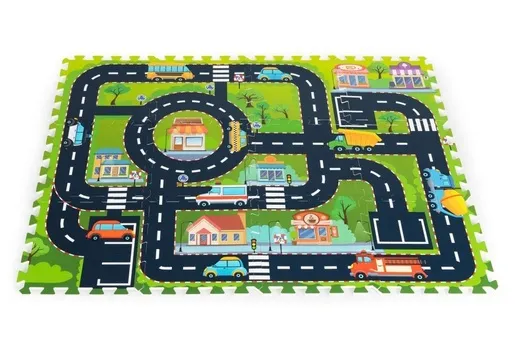 Eco Toys Podloga za igru Puzzle City 0121