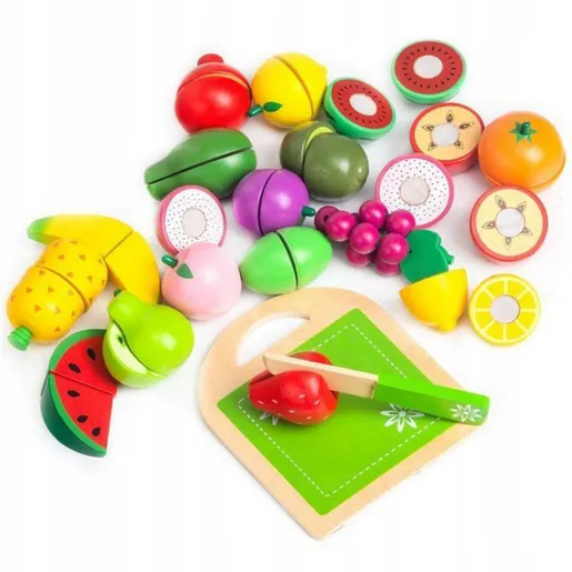 Eco Toys set od 20 delova drveno voće (TL87114)