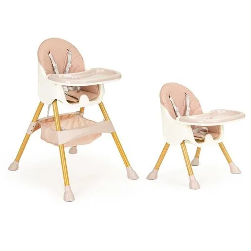 Eco toys Stolica za hranjenje 2u1 HC-823S PINK